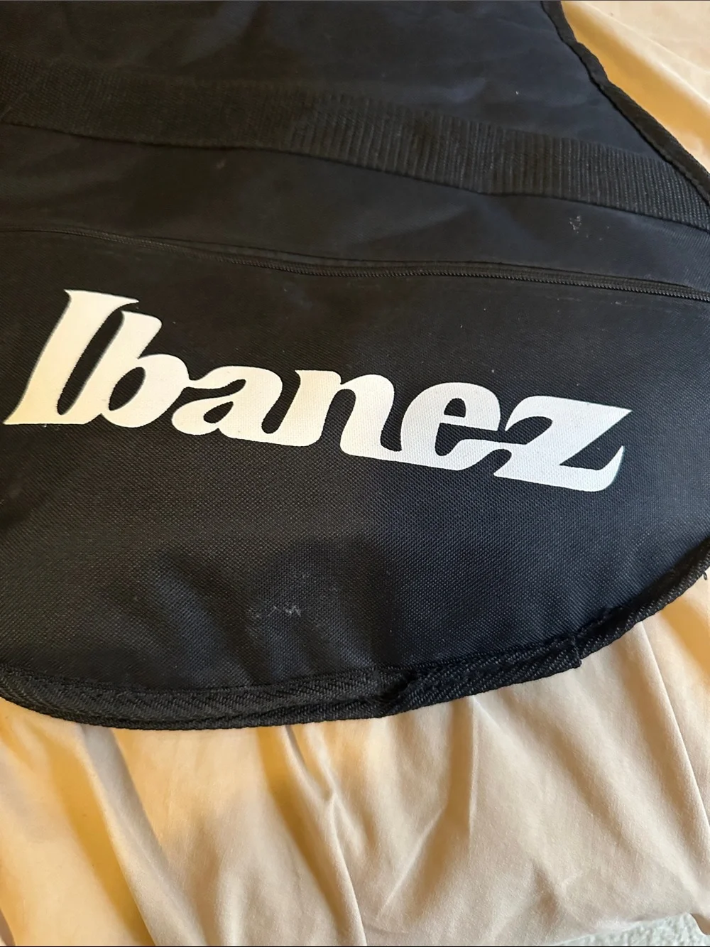 Black Padded Gig Bag for Electric Guitar